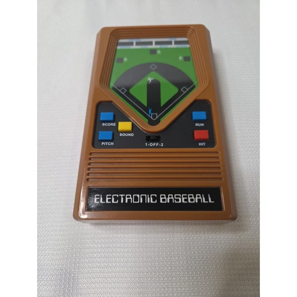 Vintage 1978 Mattel Hockey & Electronic Baseball Handheld Game Lot TESTED